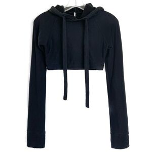 AYAI ARE YOU AM I Cropped Hoodie Sweatshirt